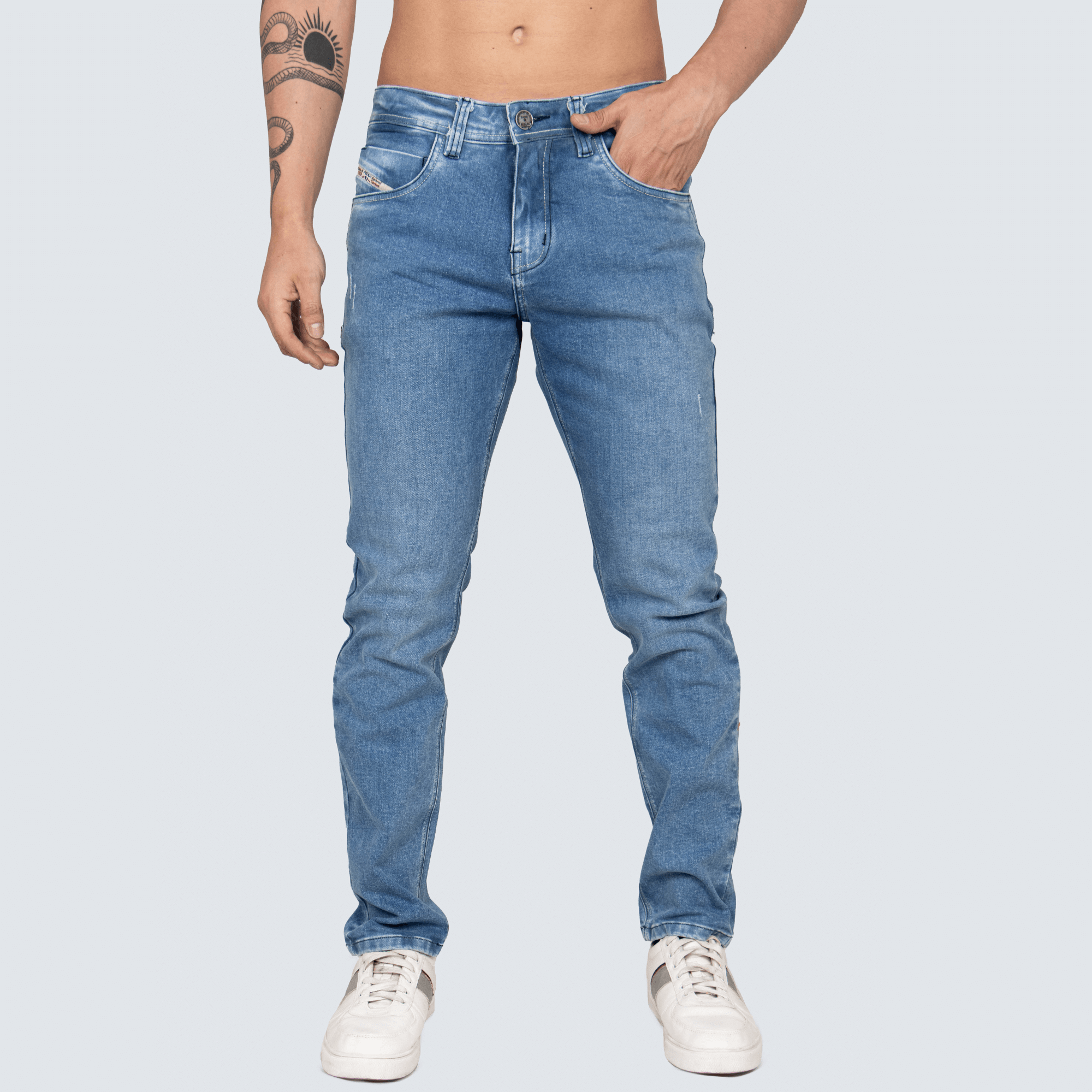 Jean Straight Light Aron