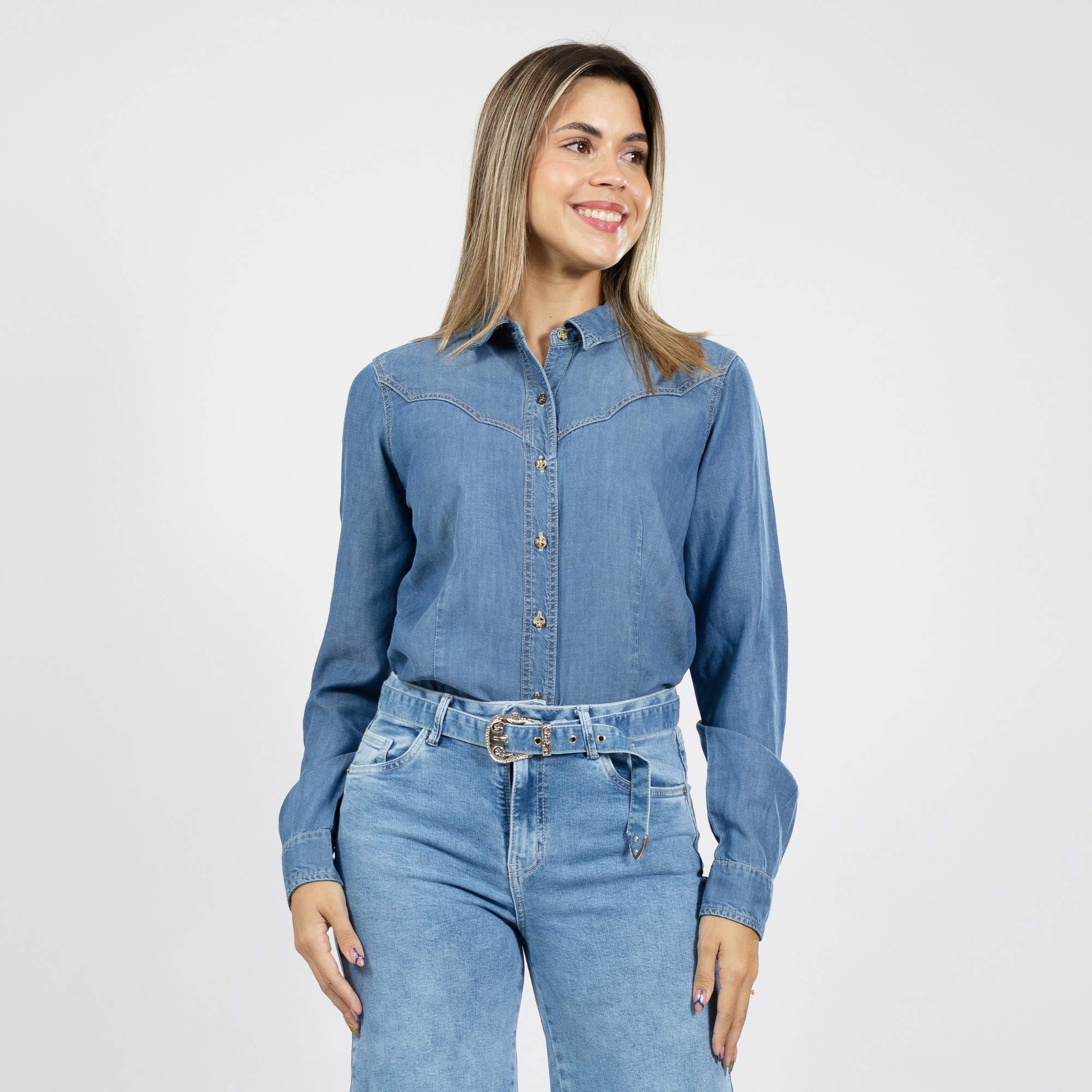 Blusa Denim Arlette
