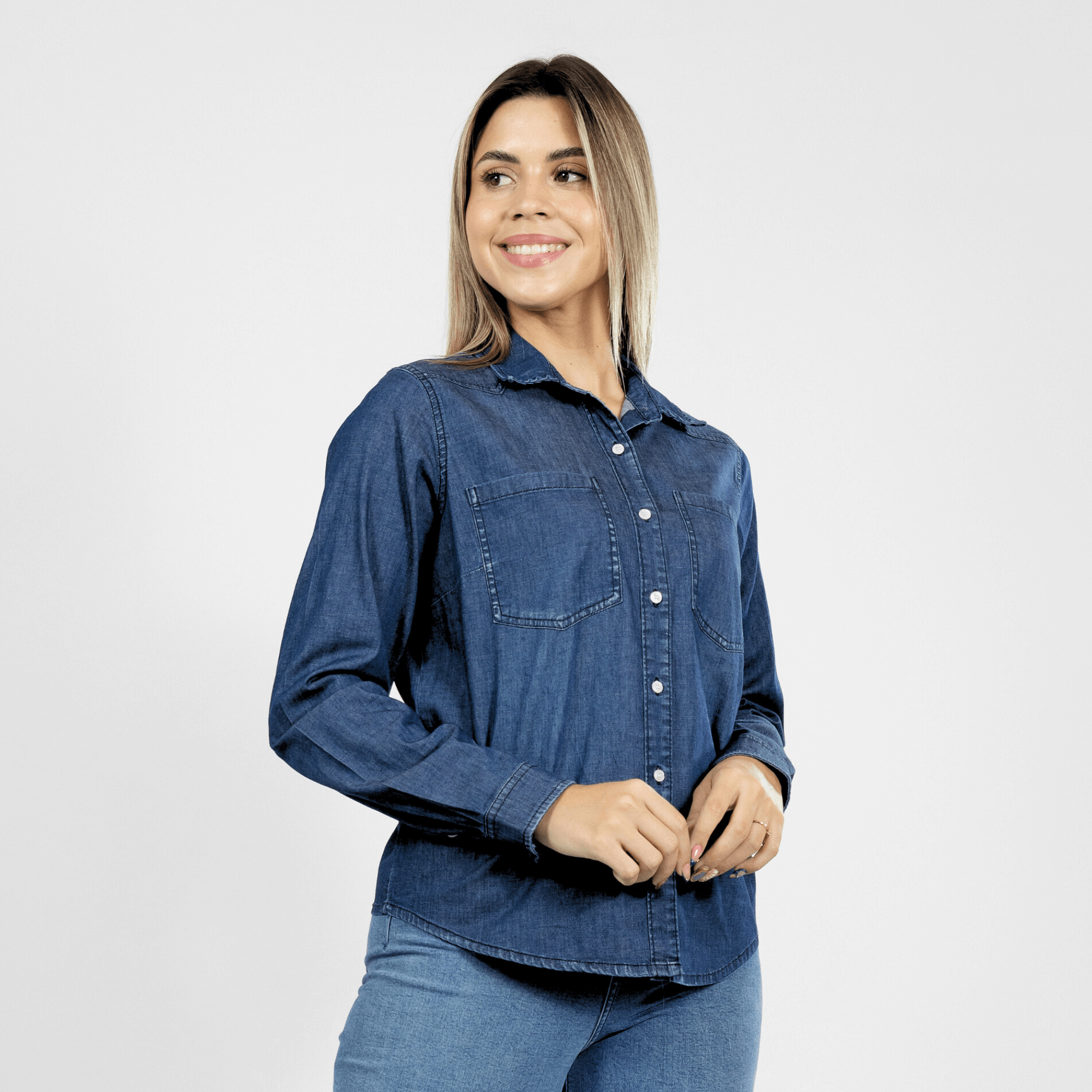 Blusa Denim Galilea