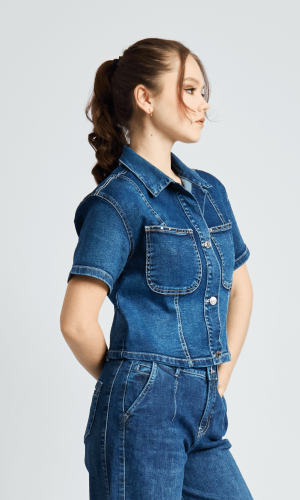 Camisa Denim Sol