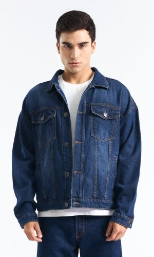 Casaca Boxy Fit Ivan Blue